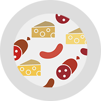 Charcuteria-chorizo-salchichon-fuet-queso-quesos-pavo-cerdo-pollo